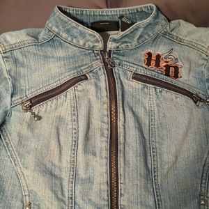 Medium Harley Davidson denim jacket